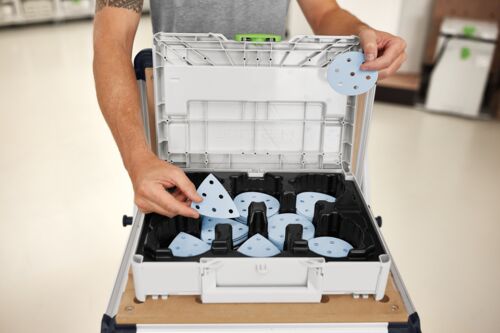 Schleifmittel-Systainer³ Granat SYS-STF D90/V93 GR-Set