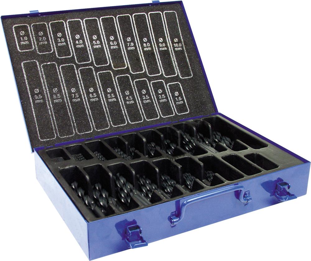 FORUM Spiralbohrer-Satz  D338N rollg.170-tlg. HSS