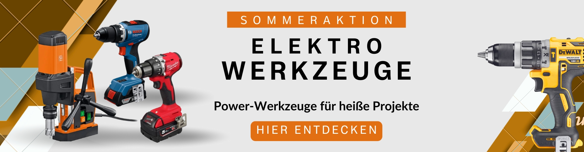 Gerät, Elektrische Bohrmaschine, Werkzeug