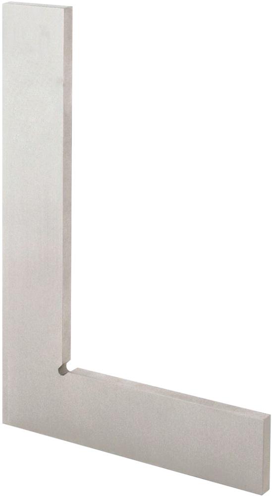 Werkstattwinkel ohne Anschlag, DIN 875/I, aus rostfreiem Stahl, Form A