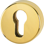 HOPPE Schlüsselrosette E19S, Edelstahl