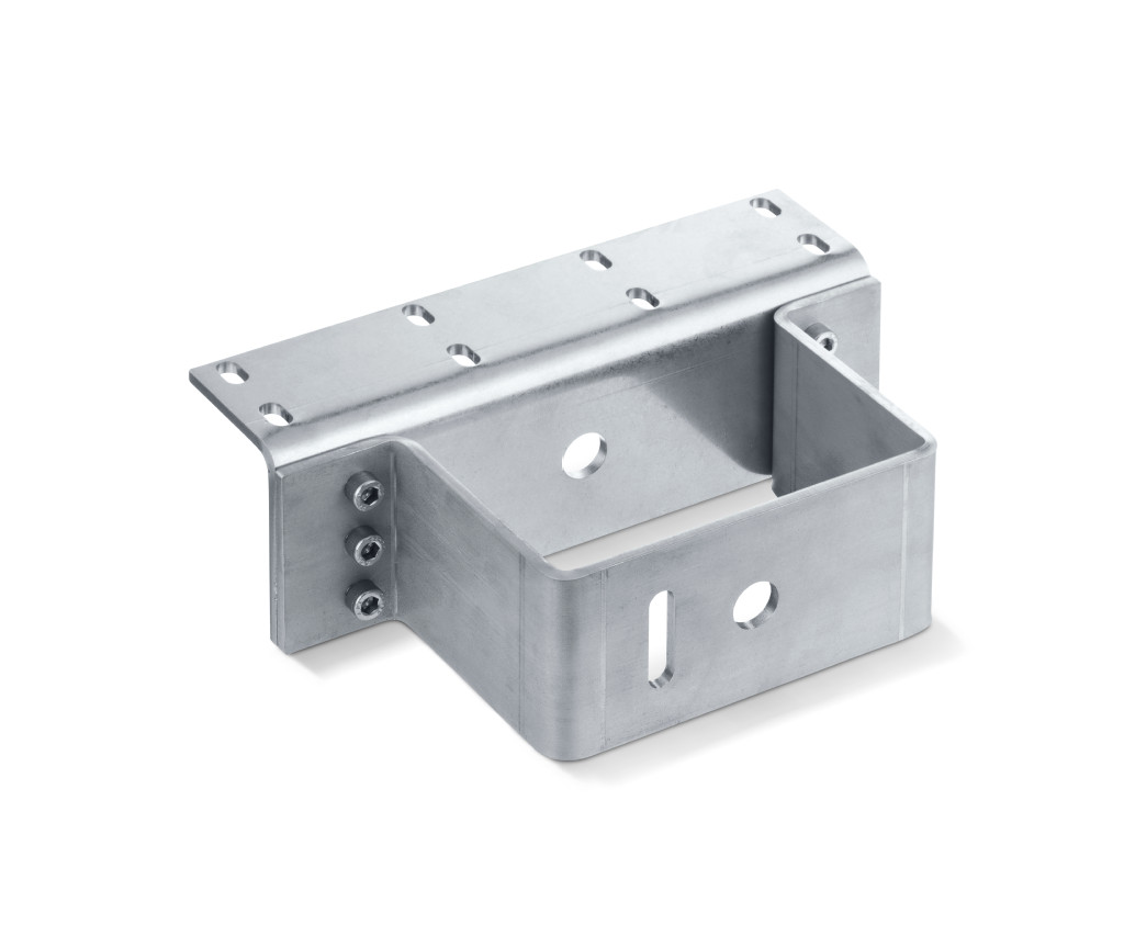 Hauptproduktaufnahme, Klammer, Aluminium, Kiste