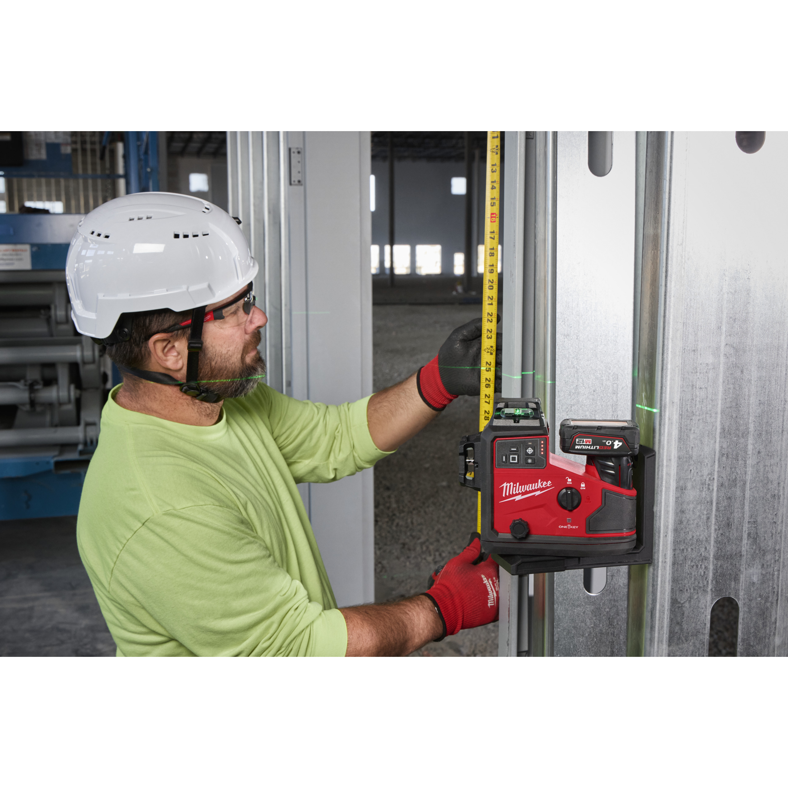 Milwaukee Akku-Laser M12 3 x 360° M12A3PLO-401C