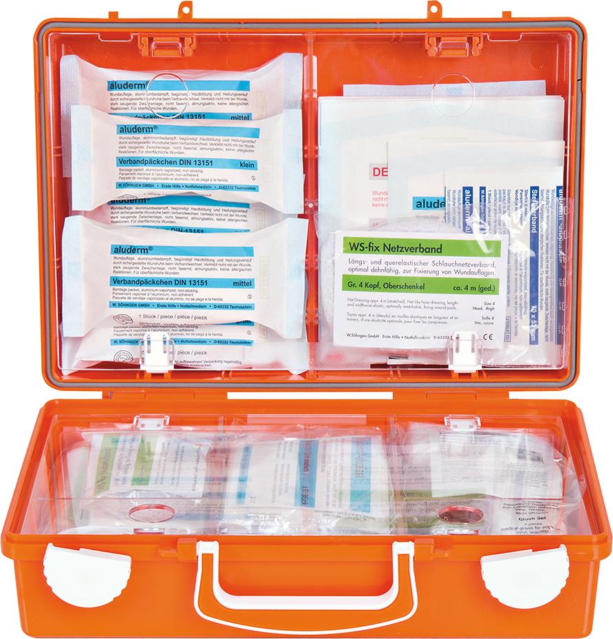 Erste-Hilfe-Koffer SAN/Nachfüllsortiment Erste-Hilfe-Koffer SAN/Nachfüllsortiment