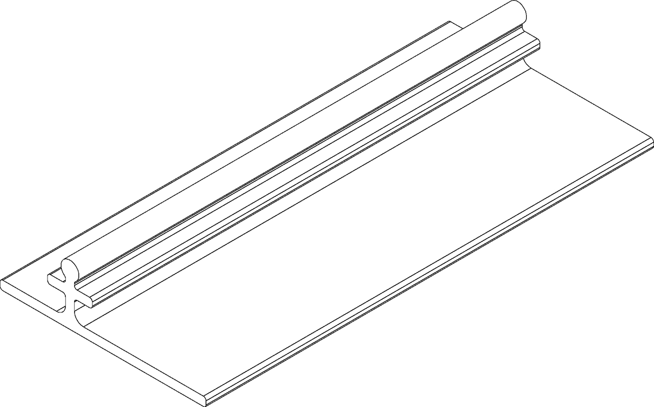 Strichzeichnung, Aluminium