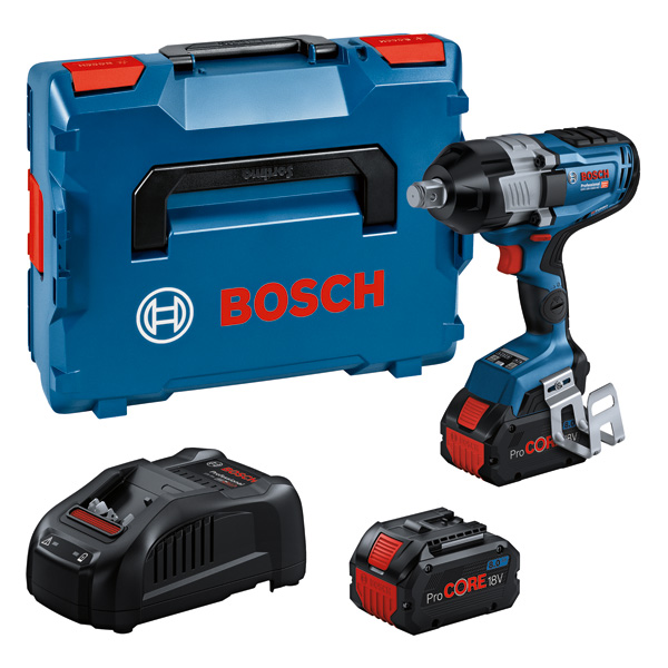 Bosch Akku-Drehschlagschrauber GDS 18V-1600 HC, 2 x Akku ProCORE18V 8.0Ah, L-BOXX 136