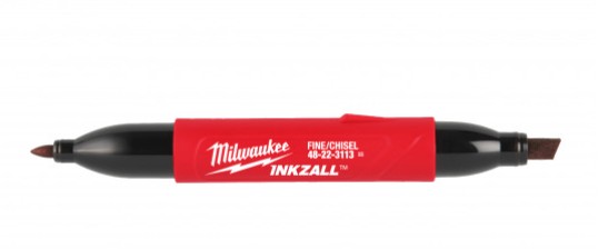 Milwaukee Keil-/Feinspitze INKZALL 2-in-1 Permanentmarker