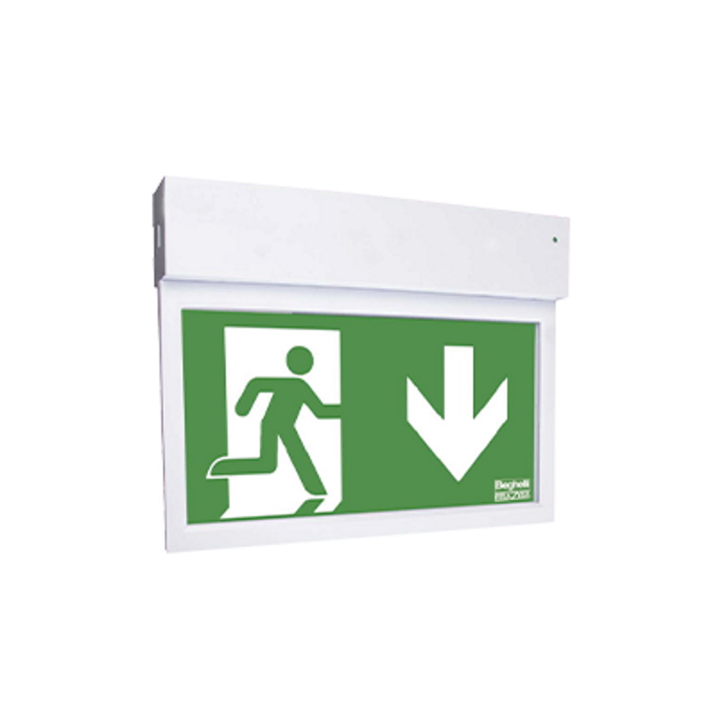 Beghelli Rettungszeichenleuchte Piana LED - Autotest Classic/Titanat Beghelli Rettungszeichenleuchte Piana LED - Autotest Classic/Titanat