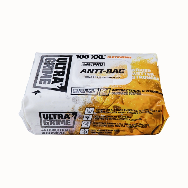 Packung Reinigungstücher Ultra Grime Desinfektionstücher