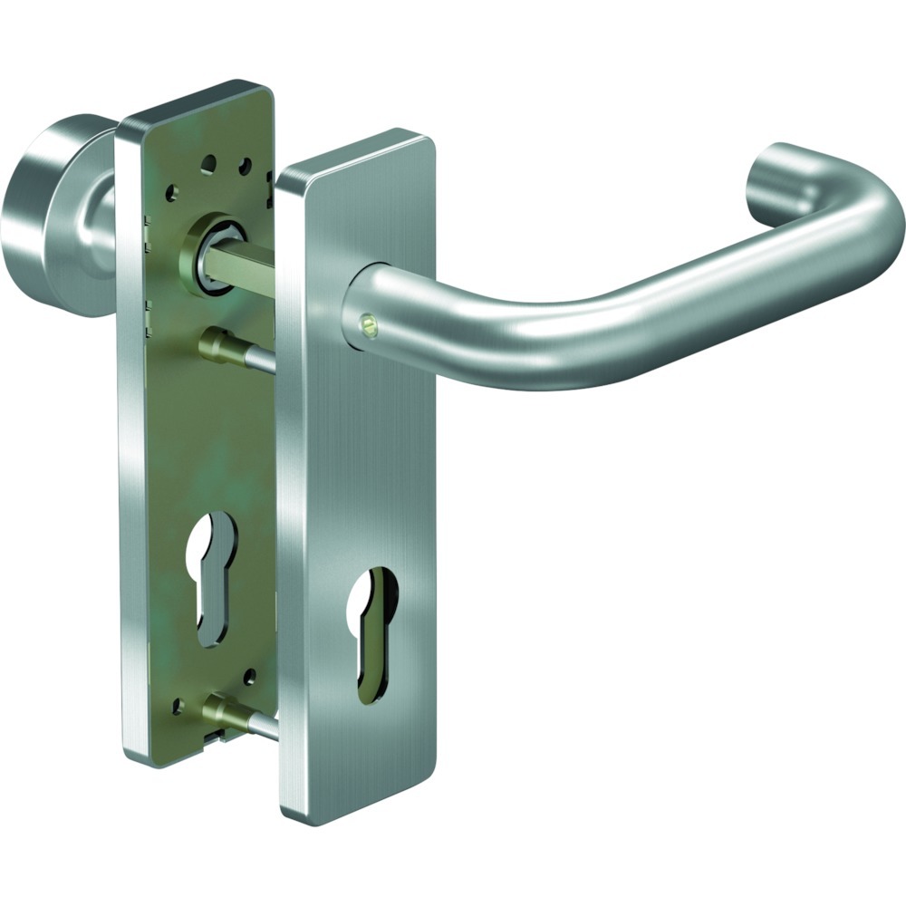 Artikelhauptbild OGRO Wechselgarnitur mit Kurzschild, eckig, 8100 FS, Edelstahl