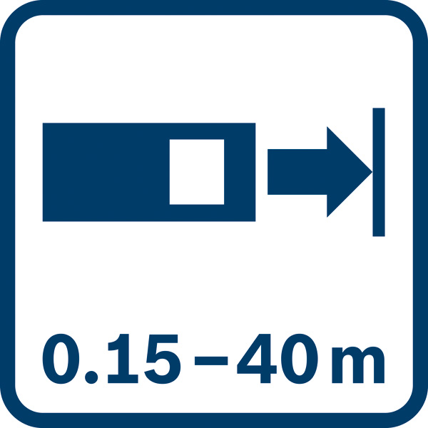 Bosch Laser-Entfernungsmesser GLM 50-27 CG mit 2 x 1,5 V LR6-Batterie (AA)