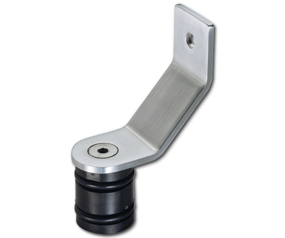 FSB Stütze durchschlagende Türen 66 6718, Edelstahl