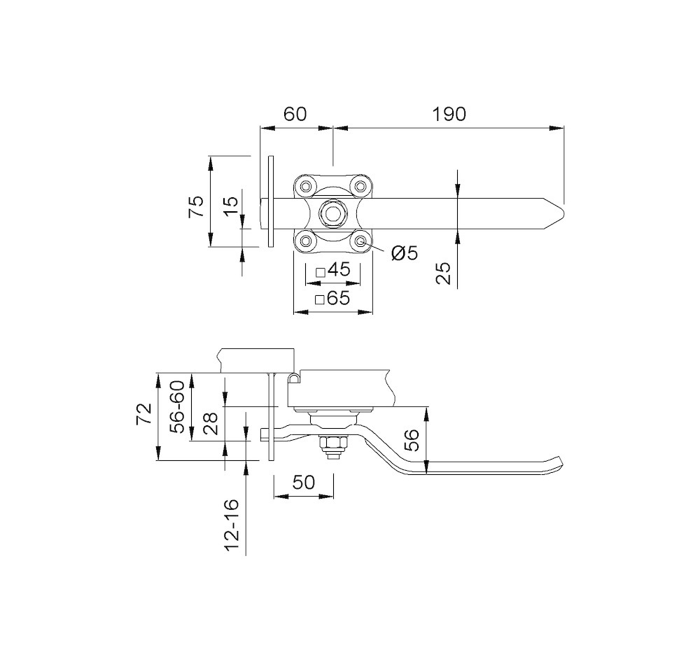 Technische Zeichnung