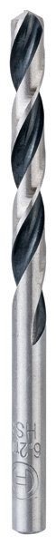 Bosch Metallspiralbohrer HSS PointTeQ, DIN 338, 6,2 mm, 10er-Pack