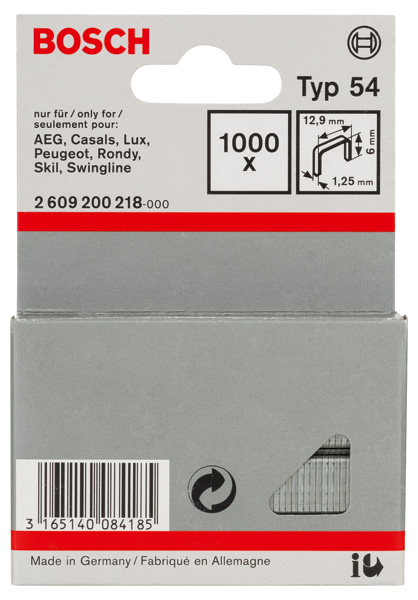 Bosch Flachdrahtklammer Typ 54