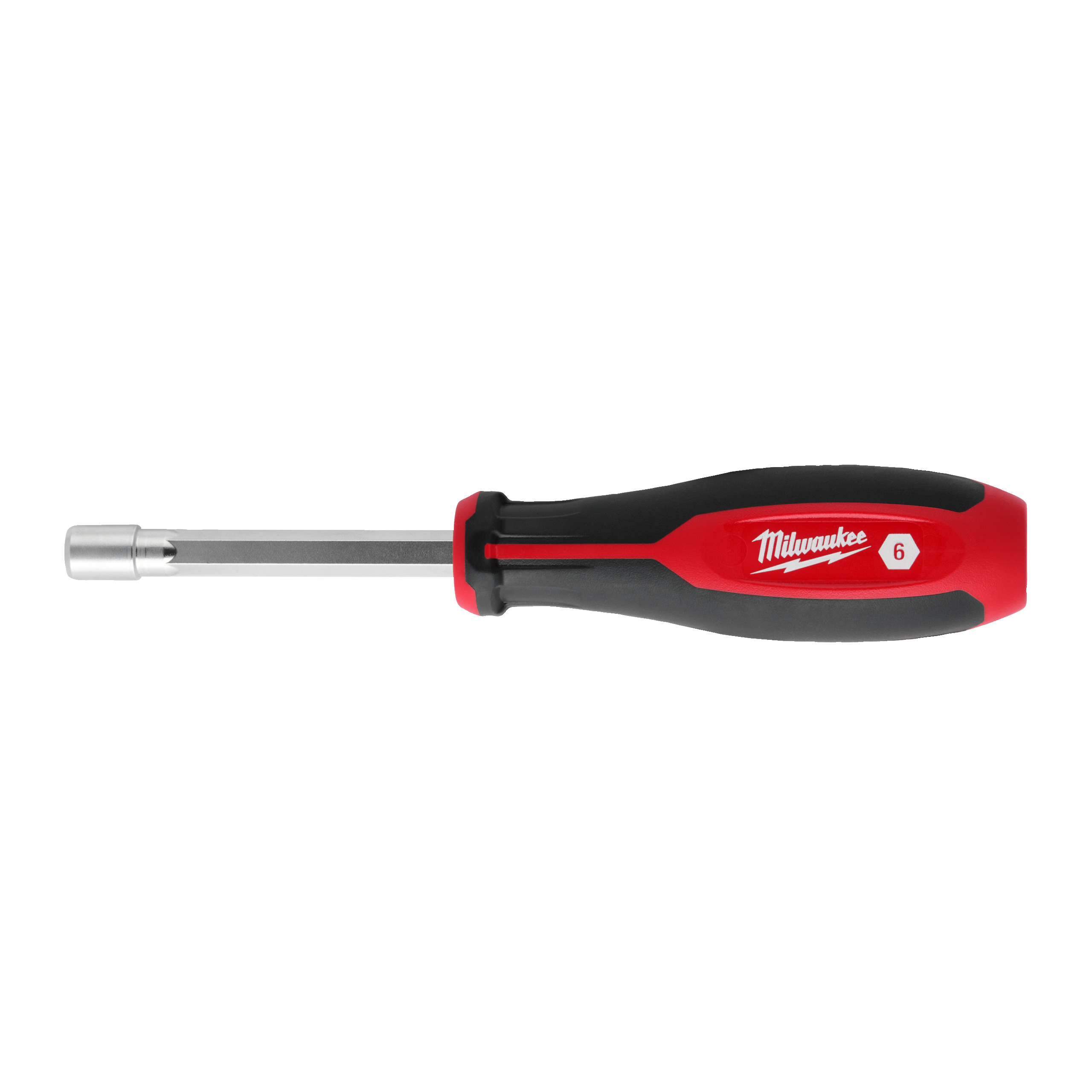 Milwaukee Steckschlüssel SW 6 mm / M3,5 mit Griff und Durchgangsloch, magnetisch