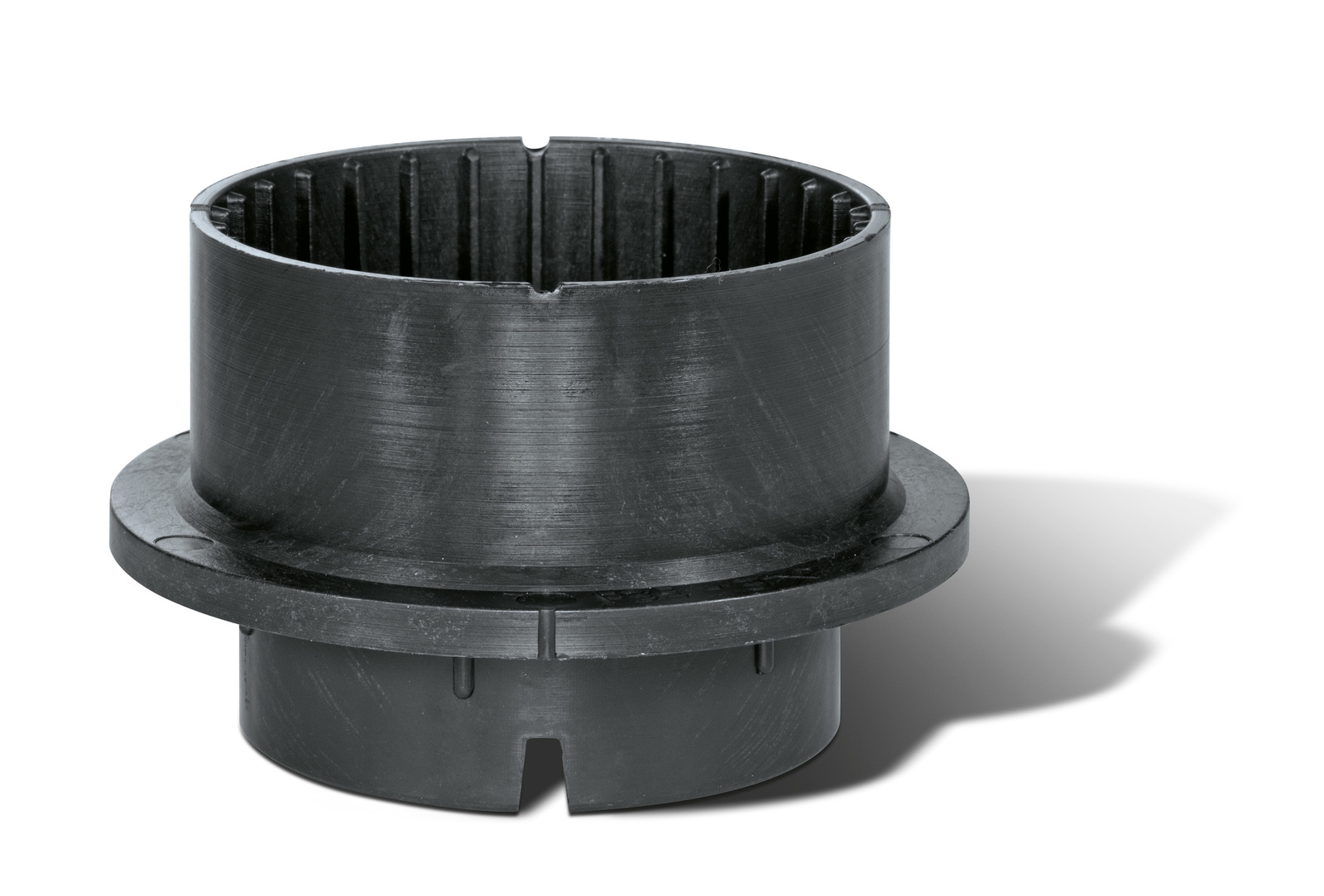 dichtscheibe, Polymerteil, schwarzes Bauteil, zylindrische Hülse, abstandsring