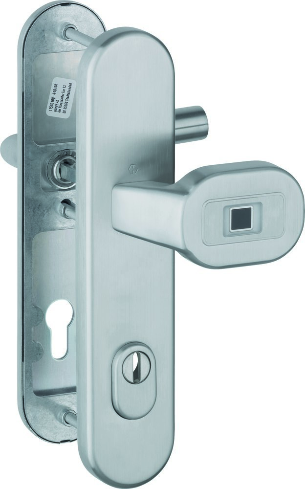 Elektrischer Türzugang, Türschloss, Rimmschloss, Smart Lock, Montageplatte