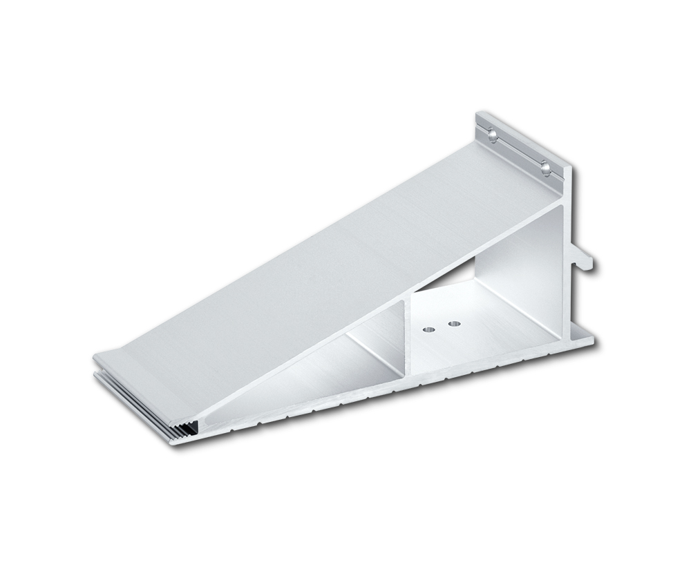 Set Befestigungswinkel GEZE mittel Perlan 140, Aluminium