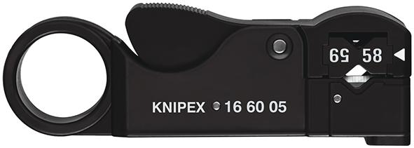 KNIPEX Abisolierwerkzeug  Koax 105mm SB