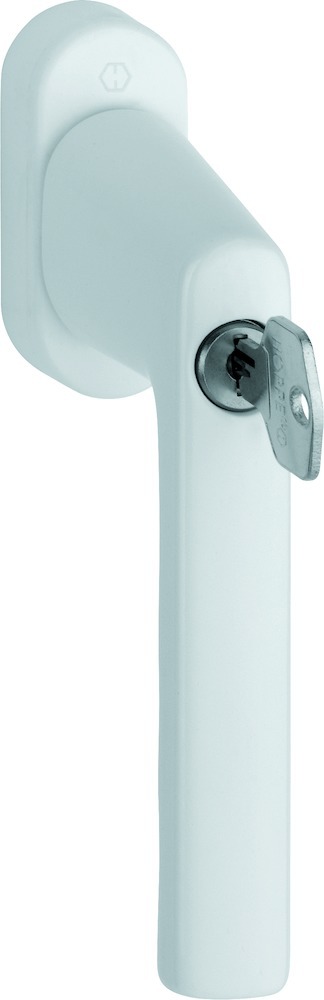 HOPPE Fenstergriff Hamburg 0700LS/U26 100NM, abschließbar, oval