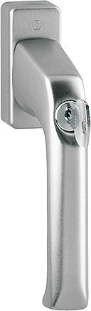 HOPPE Fenstergriff London 013S/U34, abschließbar, eckig, 7/32,TBT1,F9