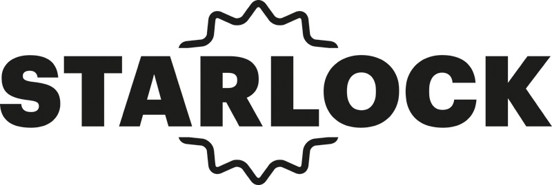 Aufnahmesymbol, dynamischer stern, Starblock logo, grafik logo, schwarz-weiß, markenlogo