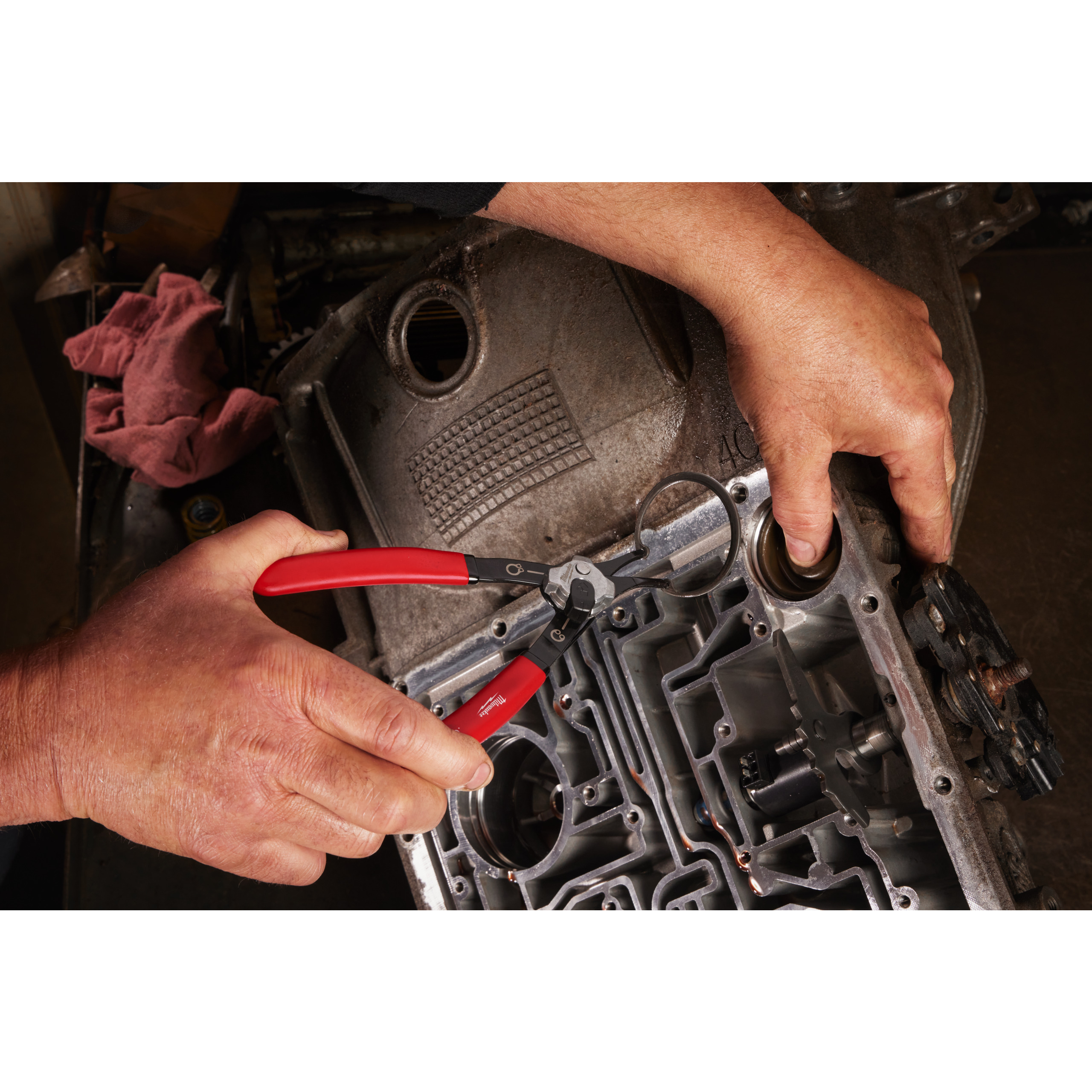 Milwaukee Sicherungsringzange 1,8 mm Spitze, für Größe A2/J2 Wellen und Bohrungen