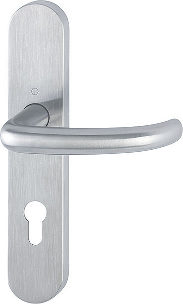 HOPPE FH AP Drückergarnitur San Francisco mit Langschild FS-E1301/353H, Edelstahl