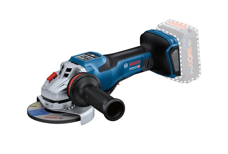 Bosch Akku-Winkelschleifer BITURBO GWS 18V-15 PSC, im Karton