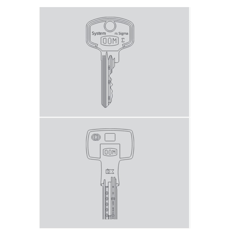 Mehrschlüssel DOM ROQ-System Mehrschlüssel DOM ROQ-System