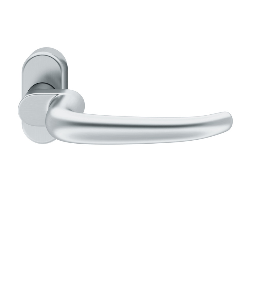 FSB Drücker-Halbgarnitur ohne Schlüsselrosette 06 1023, oval, VK 8 mm, Edelstahl