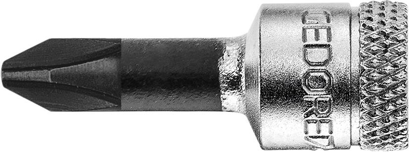 Schraubendrehereinsatz 1/4" für Kreuzschlitz-Schrauben PH