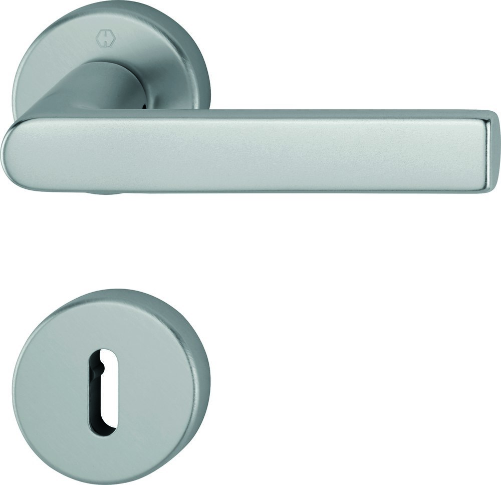 HOPPE Drückergarnitur 1642/42KB/42KBS,Rosette,Buntbart,8,F9,TS37-47