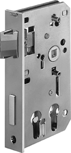AMF Schloss  142DD-40 für Dreikant- und Profilzylinder, verzinkt