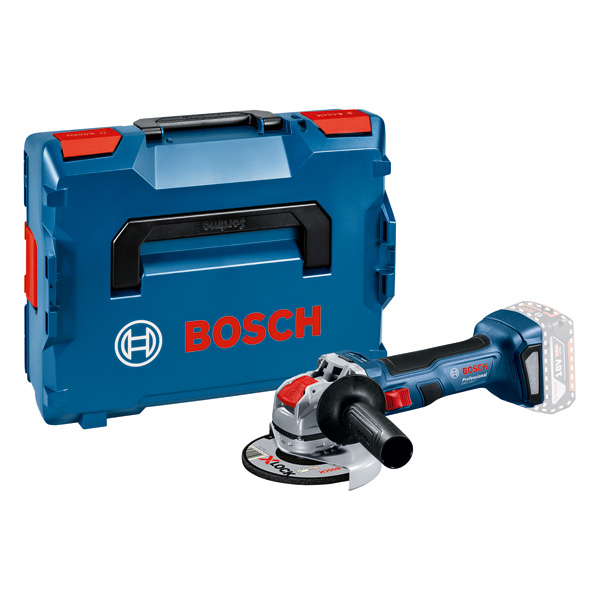 Bosch Akku-Winkelschleifer mit X-LOCK GWX 18V-7 in L-BOXX