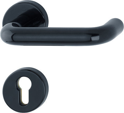 HOPPE FH Drückergarnitur Paris mit Rosetten FS-K138/15/15S, Kunststoff