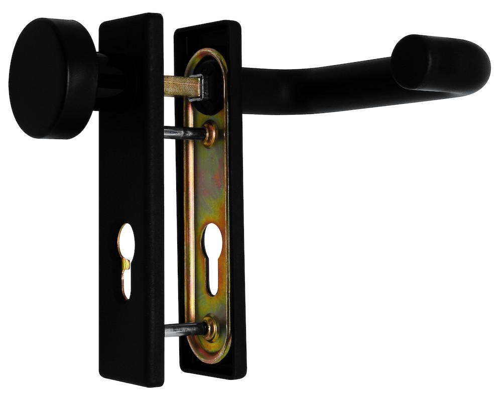 Artikelhauptbild NIEDERHOFF DELL FH-WechselgarniturKurzschild Deni eckig Profilzylinder gelocht E72 3792 VK9 DL-R