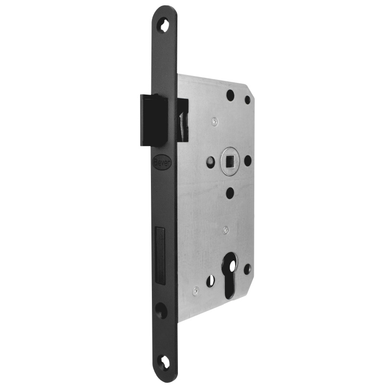 Bever & Klophaus  Zimmertür-Einsteckschloss PZ/W schwarz Bever & Klophaus  Zimmertür-Einsteckschloss PZ/W schwarz