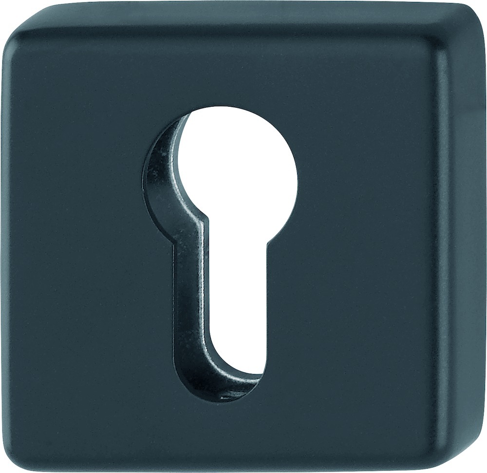 HOPPE Schlüsselrosette E52S innen,eckig,PZ