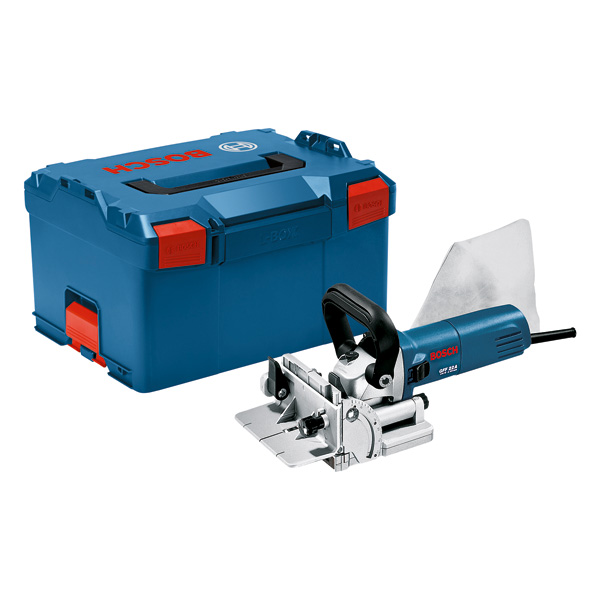 Bosch Universalfräse GFF 22 A, mit L-BOXX mit Zubehör-Set, Kabelgebunden