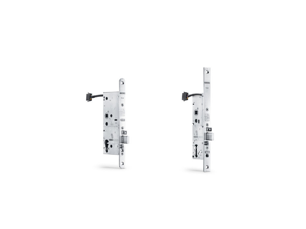 Türschloss, Türschloss aus Metall, Silber, Metall, Industriell Hardware