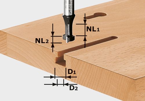 T-Nutfräser HW S8 D10,5/NL13