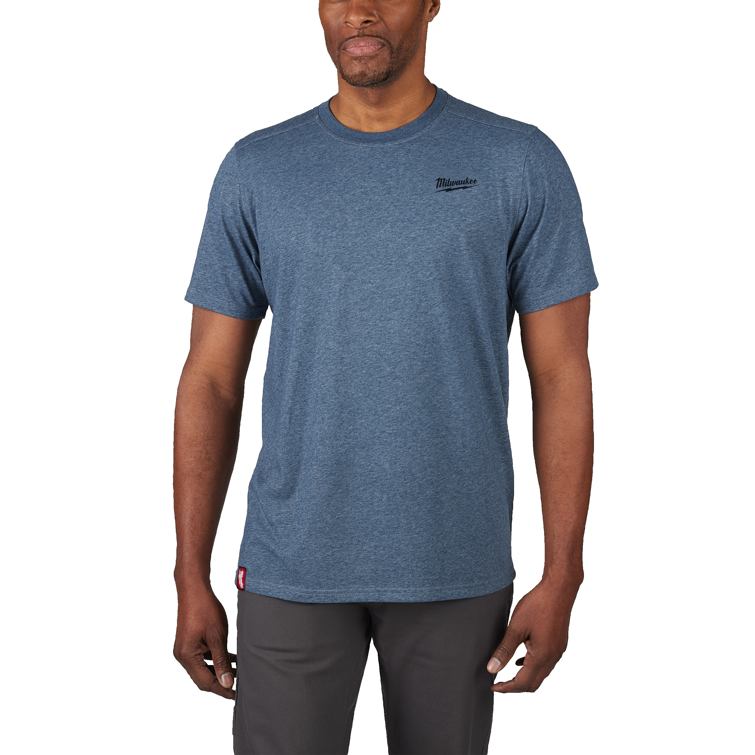 Milwaukee Hybrid-T-Shirt blau HTSSBLU-XL