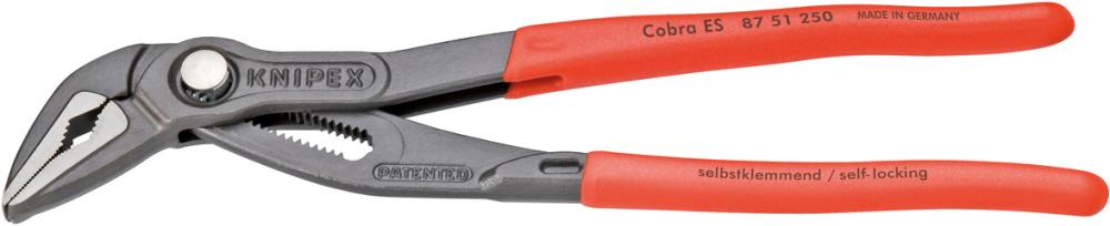 KNIPEX Wasserpumpenzange  Cobra ES mit Mehrkomponenten-Griffen 250mm