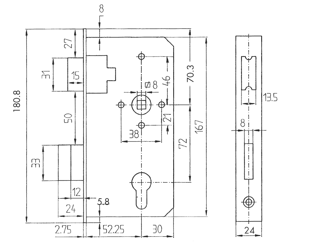 Technische Zeichnung