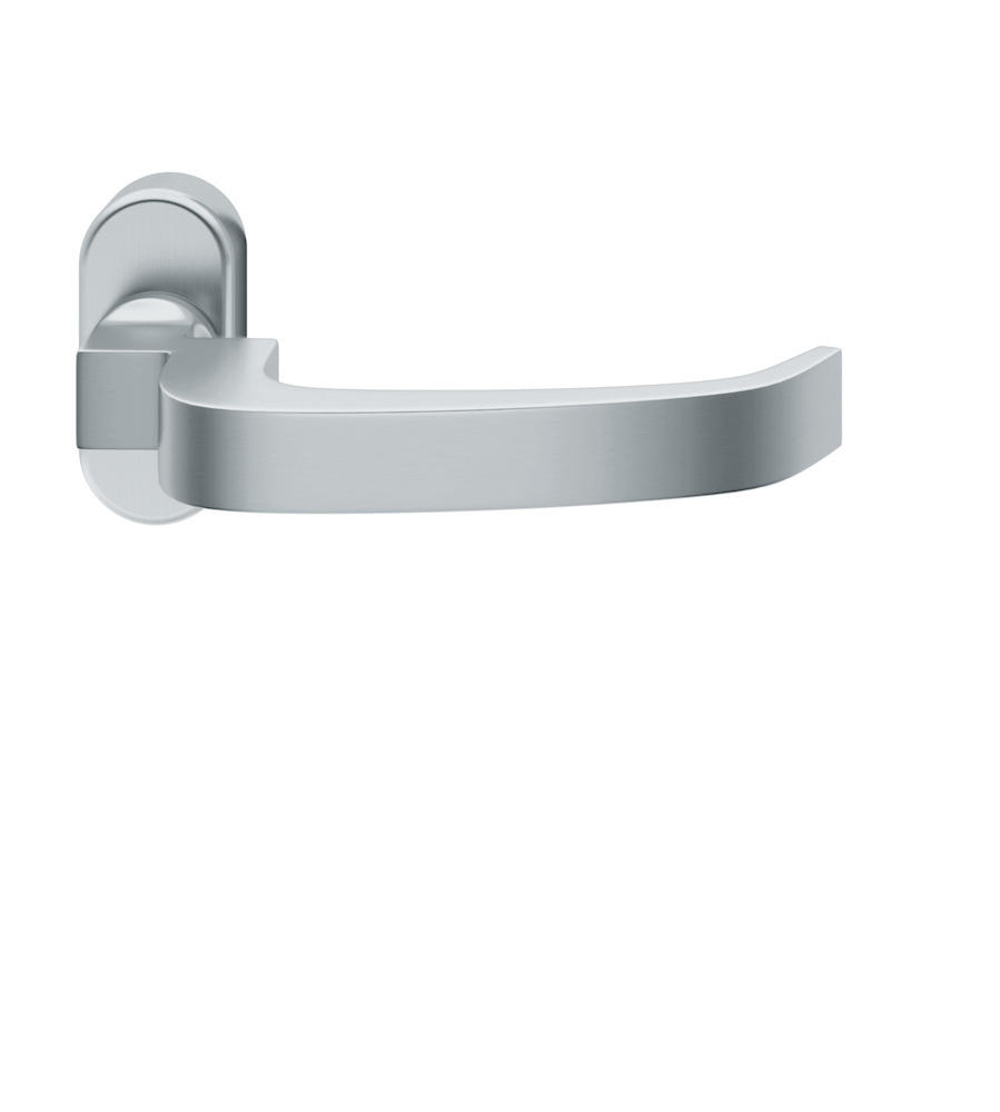 FSB FH-Drücker-Halbgarnitur ohne Schlüsselrosette 06 1164, oval, VK 9 mm, Edelstahl