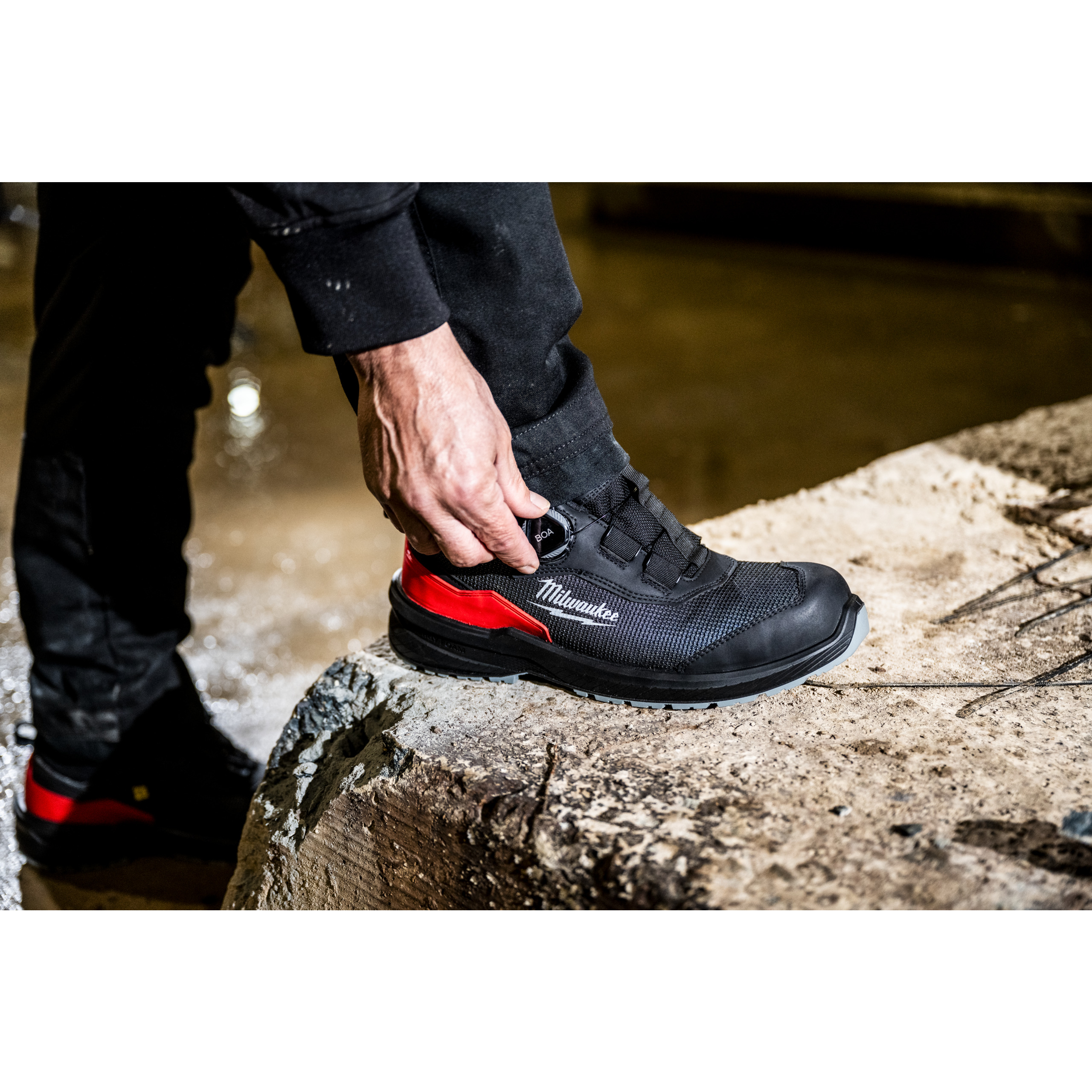 Milwaukee Sicherheits-Stiefel BOA Größe 44 FLEXTRED S1PS schwarz