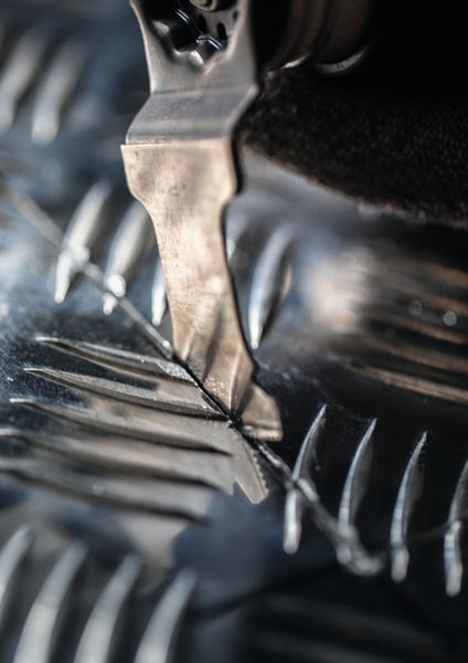 Detailbild, stich, nähen, gewebe, nadel, metallisch