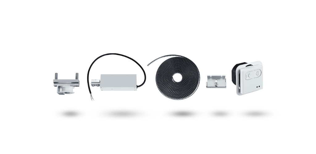 Hauptproduktaufnahme, Adapter, Elektronik